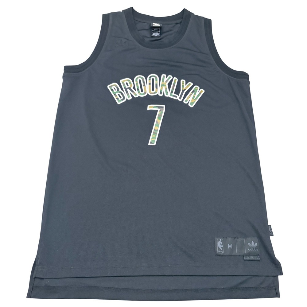 Adidas Brooklyn Nets Joe Johnson Jersey Medium Black Camo NBA Basketball 7771A12
